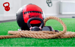 Медбол (Wall Ball) WBH-1