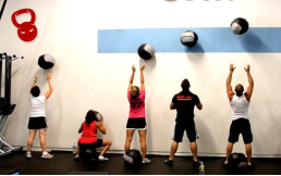 Медбол (Wall Ball) WBH-1