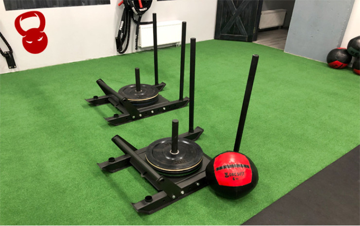 Медбол (Wall Ball) WBH-1
